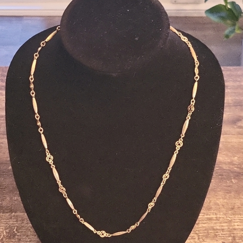 Vintage Gold Colour Necklace